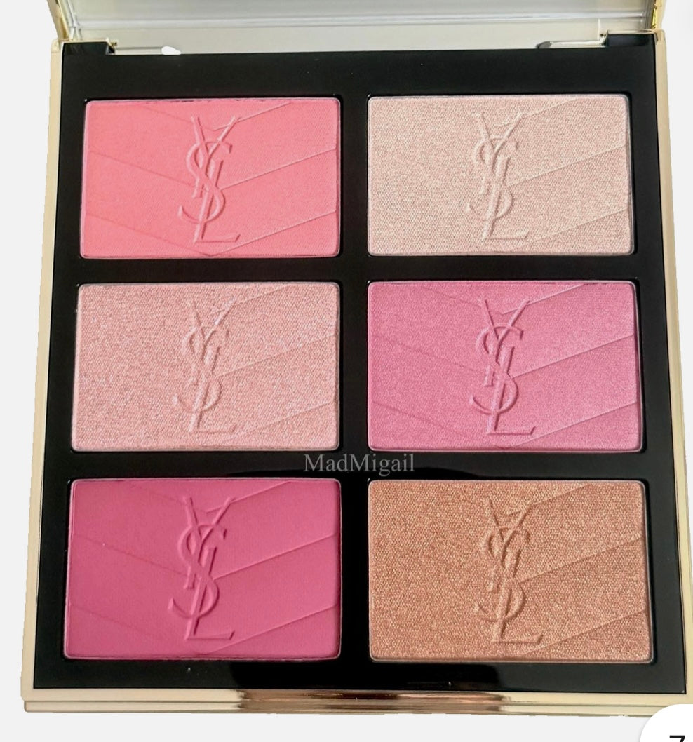YVES SAINT LAURENT - BLUSH & ILLUMINANTE - PALETTE VISO