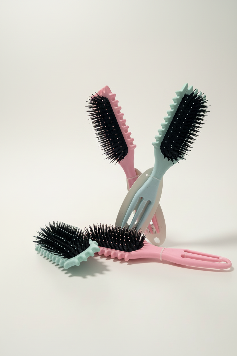 SPAZZOLA ANTI NODI PER CAPELLI LISCI E RICCI
